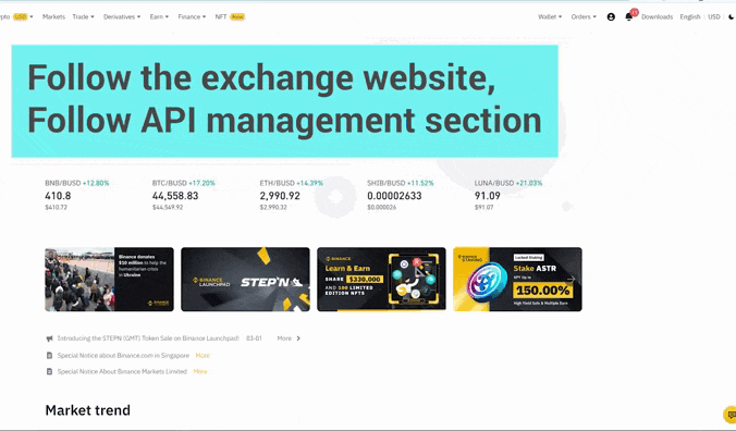 3. Connect to an Exchange